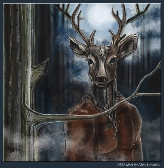 Deer Man by ASHe Levesque